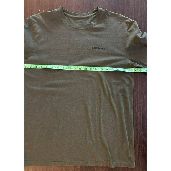 Patagonia Men's Heathered Green Responsibill Tee Long Sleeve Size M - Picture 8 of 11